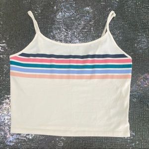 American Eagle Cropped Tank Top